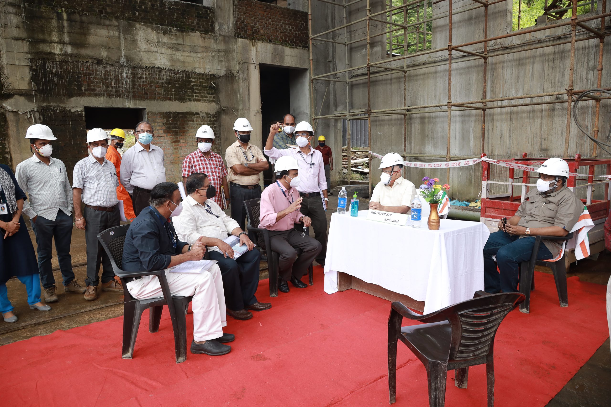 Hydropower projects under construction will be completed on time; Hon'ble Minister for Power Shri K Krishnankutty