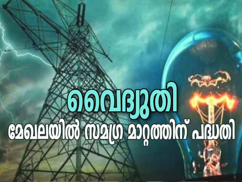 Plan for comprehensive change in the power sector