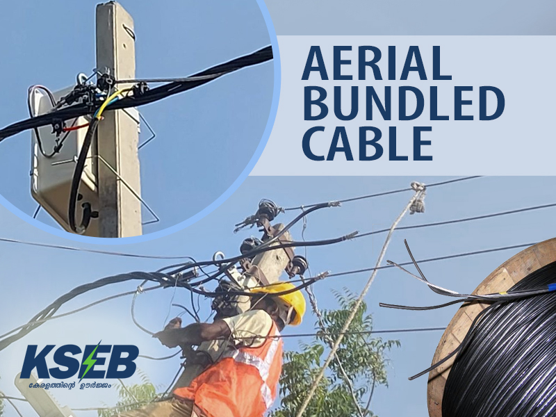 Overhead lines are being replaced and cables are being laid in phases.
