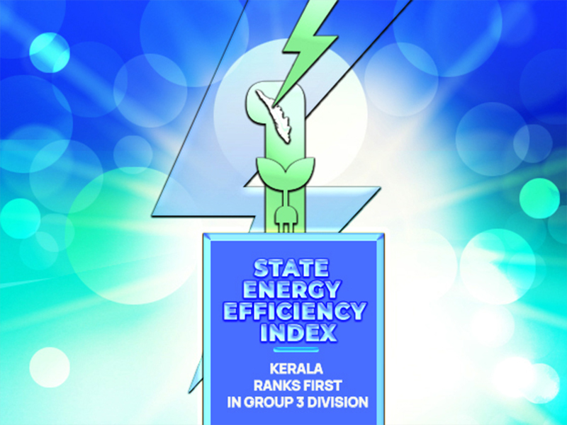 Kerala gets national recognition for energy efficiency; ranks first in Group 3 category in SEEI index